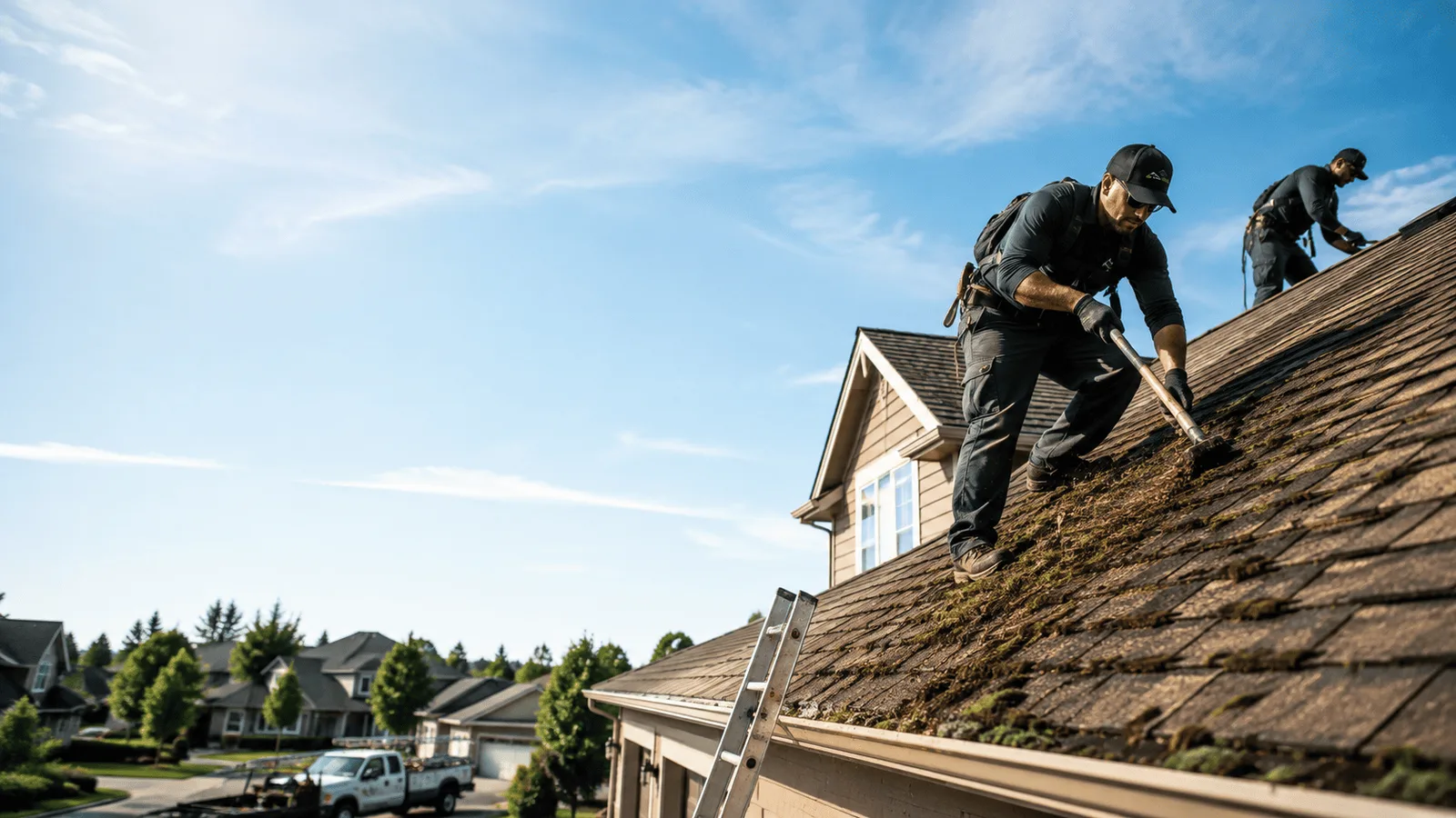 Roof Moss Removal in Coldwater, OH near me